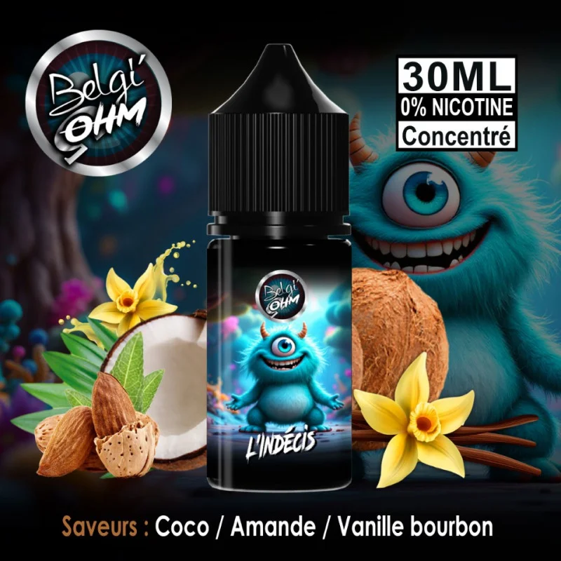 Concentré L'Indécis 30ml - Belgi'Ohm